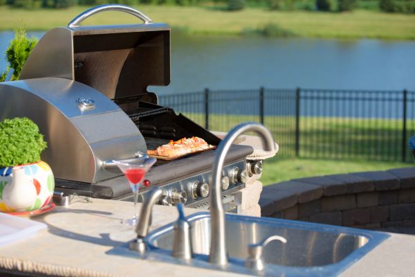 Outdoor Kitchen Plumbing in Sparks